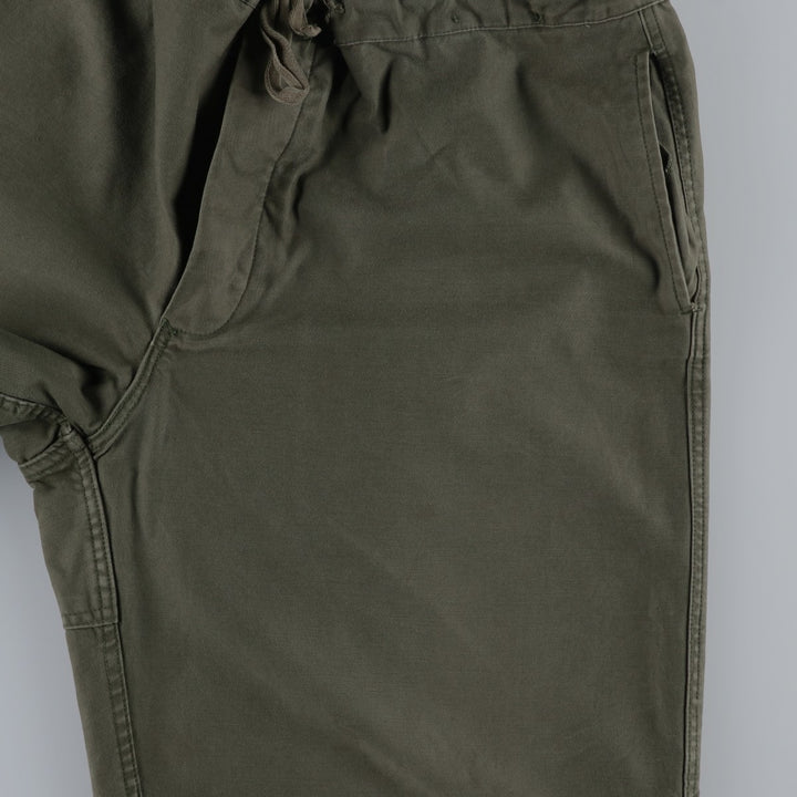 1980'S Belgian Army Double Knee Military Cargo Pants, Size 5C (Men's M equivalent), Vintage unclear Khaki type Vintage Second Hand