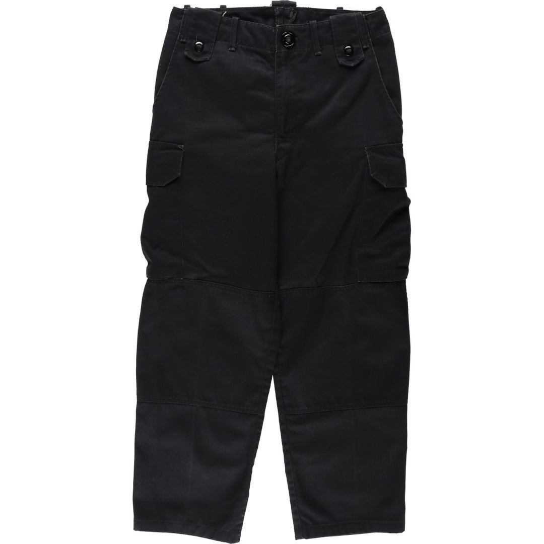 1990'S Civilian Military Cargo Pants/Combat Pants, Made in Canada, Size 34 polyester black type Vintage Second Hand