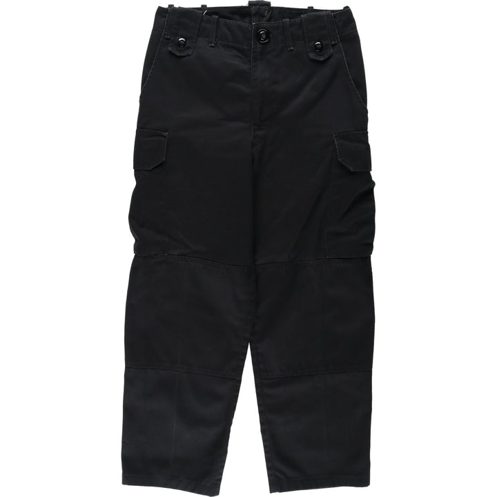1990'S Civilian Military Cargo Pants/Combat Pants, Made in Canada, Size 34 polyester black type Vintage Second Hand