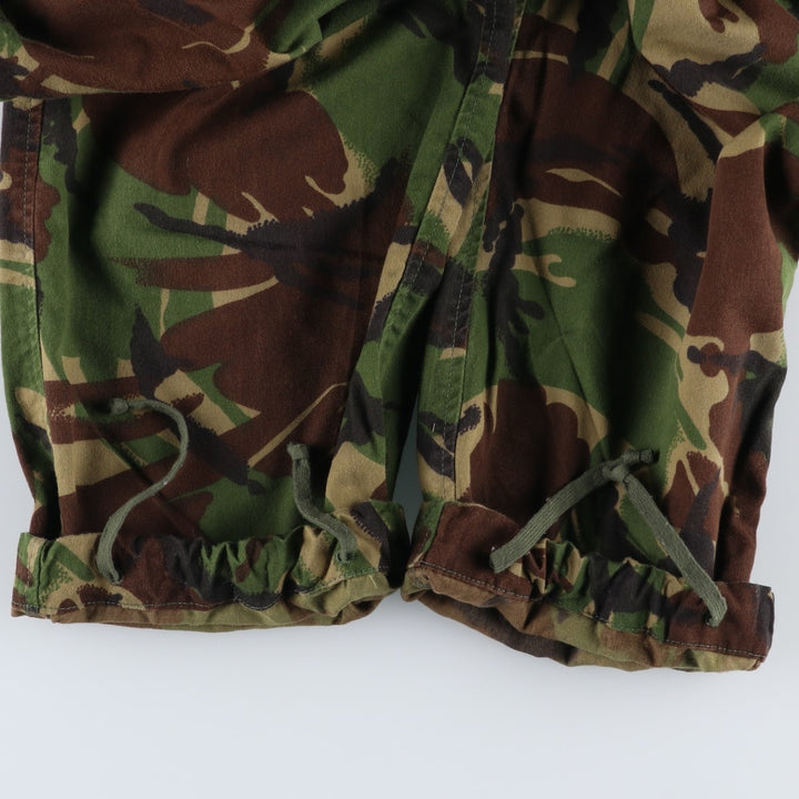 Camouflage DPM Camo Military Combat Pants, Size 80 unclear Khaki type Vintage Second Hand