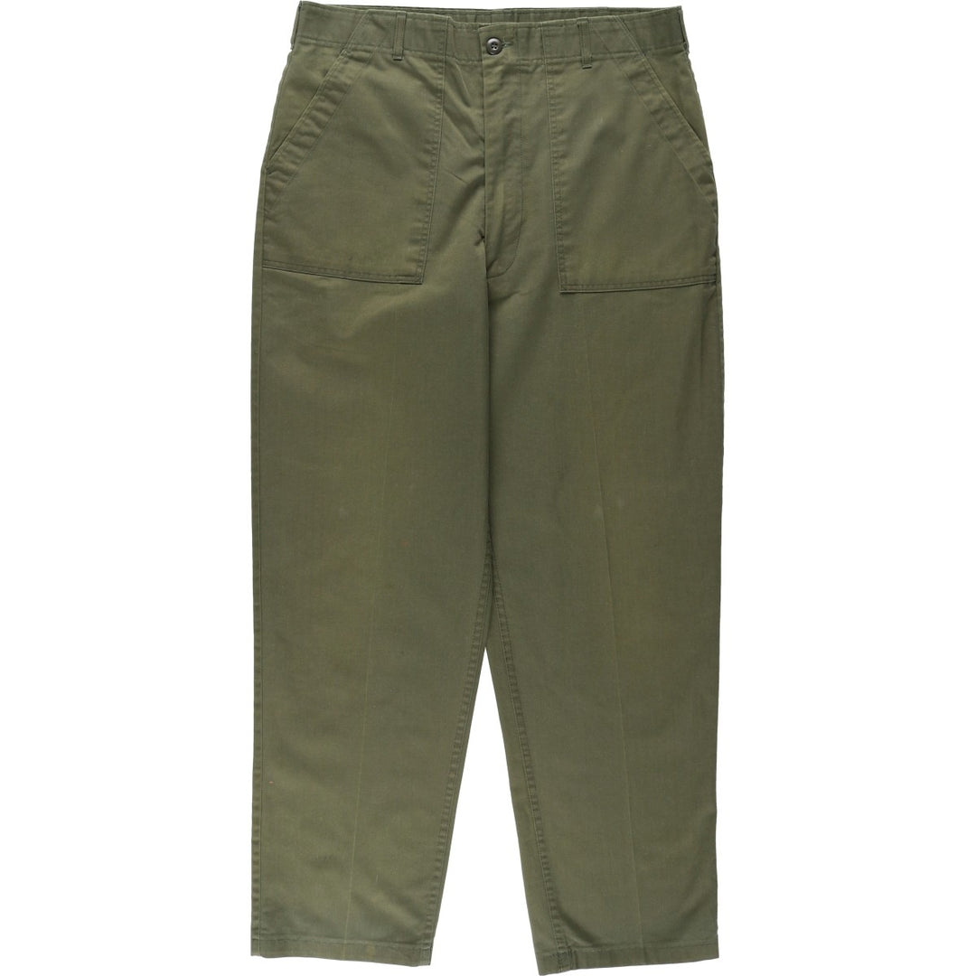 Vintage 1980'S military baker pants, men's size W37 (approx.). unclear Khaki type Vintage Second Hand