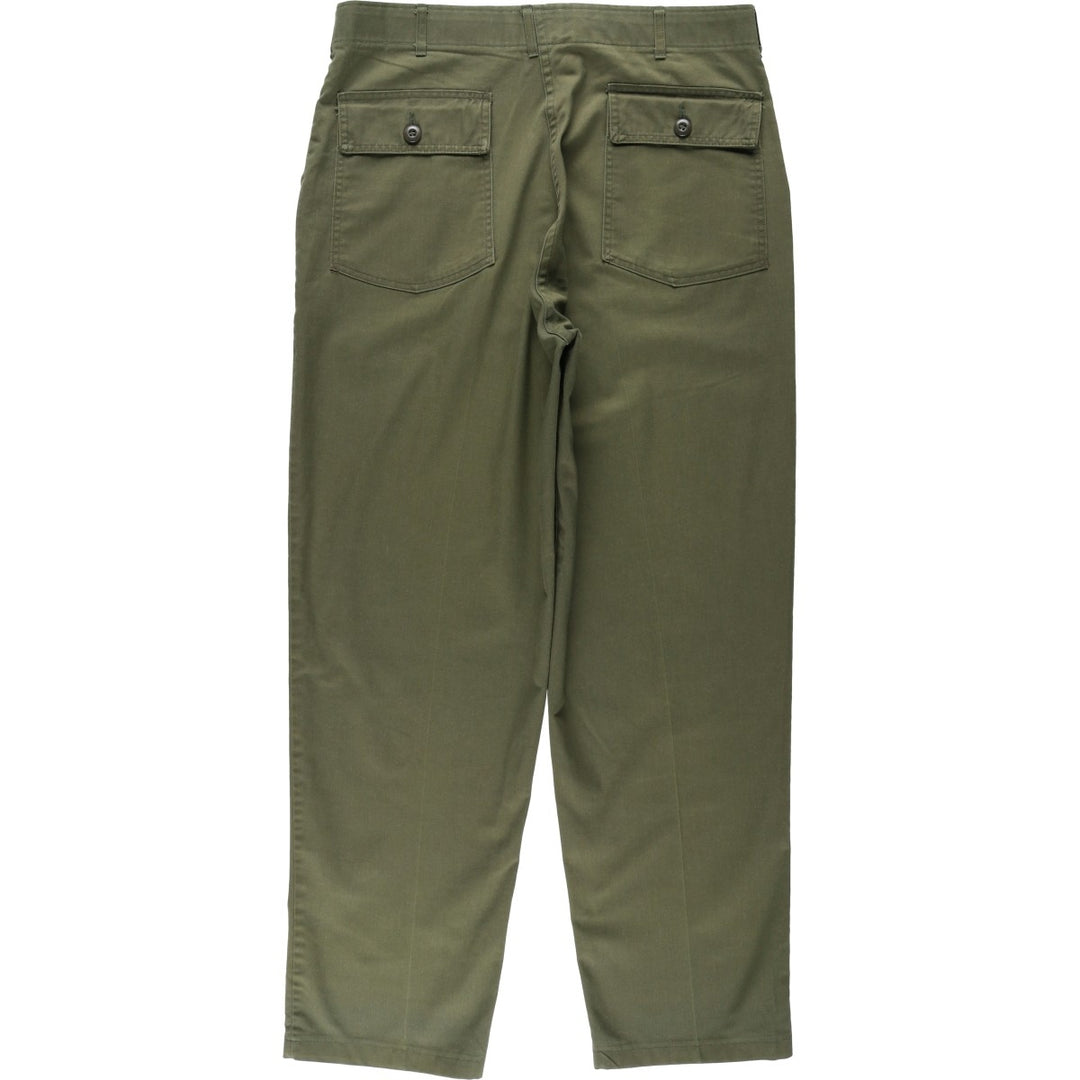 Vintage 1980'S military baker pants, men's size W37 (approx.). unclear Khaki type Vintage Second Hand
