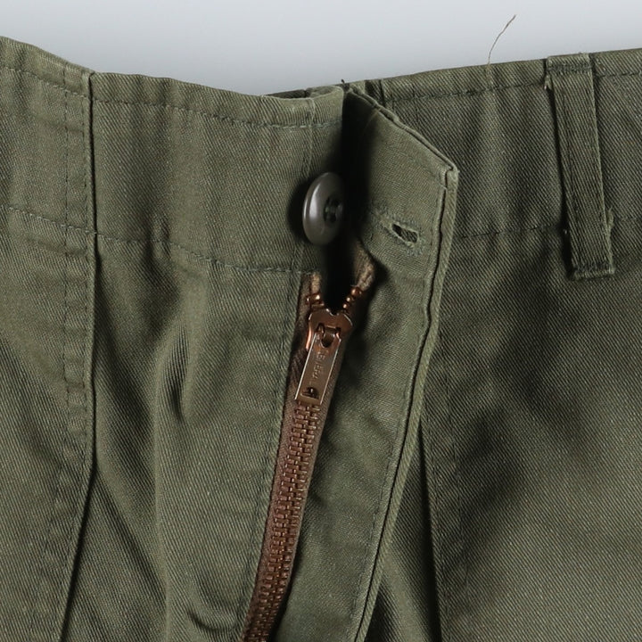 Vintage 1980'S military baker pants, men's size W37 (approx.). unclear Khaki type Vintage Second Hand