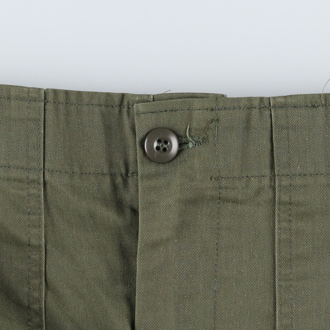 Vintage 1980'S military baker pants, men's size W37 (approx.). unclear Khaki type Vintage Second Hand