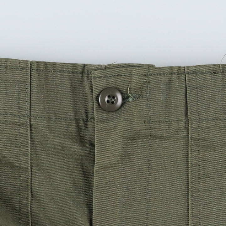 Vintage 1980'S military baker pants, men's size W37 (approx.). unclear Khaki type Vintage Second Hand