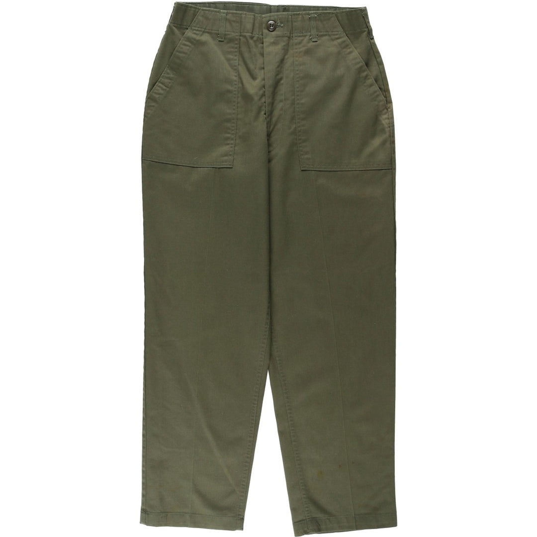 ~1980'S US Military Baker Pants, Size 34x31 (Men's W32 equivalent), Vintage unclear Khaki type Vintage Second Hand