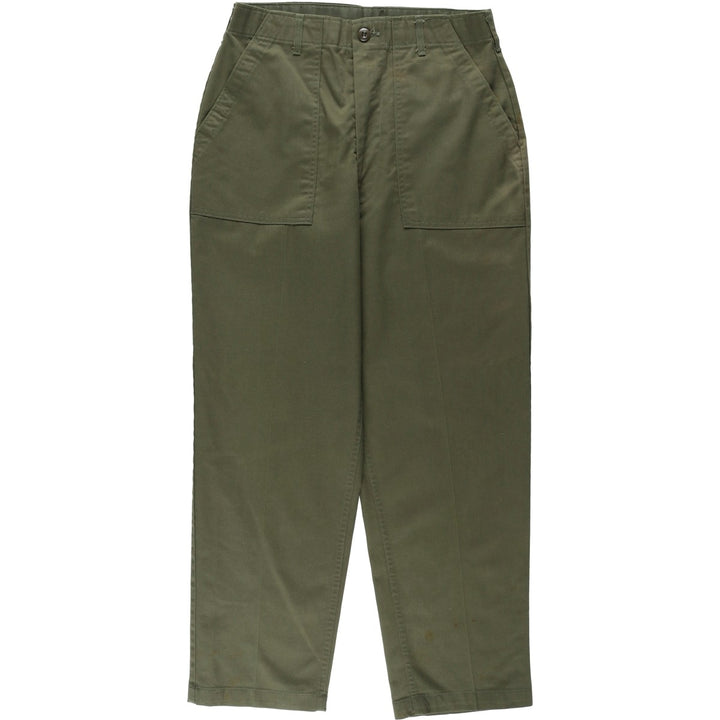 ~1980'S US Military Baker Pants, Size 34x31 (Men's W32 equivalent), Vintage unclear Khaki type Vintage Second Hand