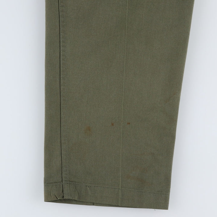 ~1980'S US Military Baker Pants, Size 34x31 (Men's W32 equivalent), Vintage unclear Khaki type Vintage Second Hand