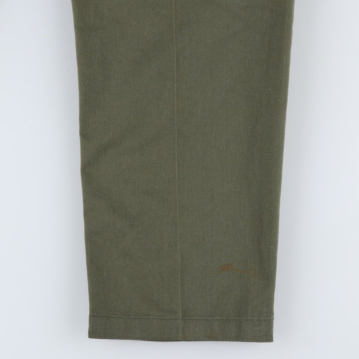 ~1980'S US Military Baker Pants, Size 34x31 (Men's W32 equivalent), Vintage unclear Khaki type Vintage Second Hand