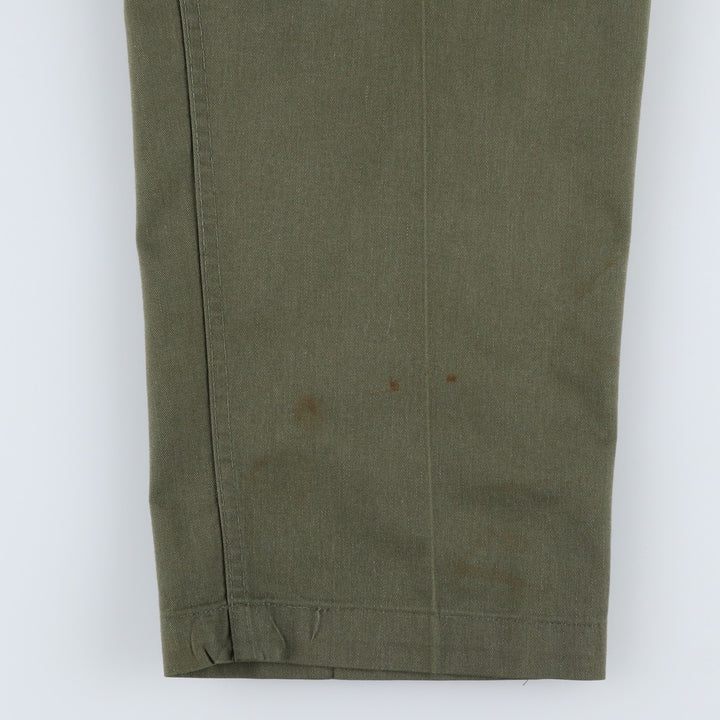 ~1980'S US Military Baker Pants, Size 34x31 (Men's W32 equivalent), Vintage unclear Khaki type Vintage Second Hand