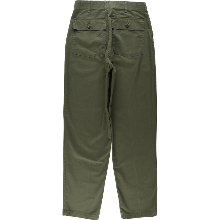 1980'S US Military Baker Pants, Size 32x33 (Men's equivalent to W29), Vintage unclear Khaki type Vintage Second Hand