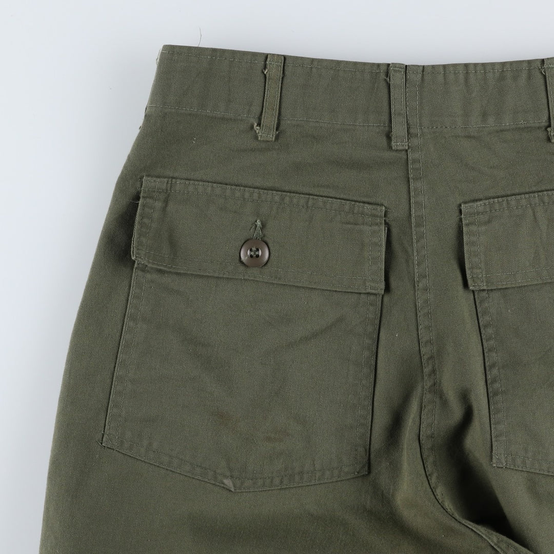 1980'S US Military Baker Pants, Size 32x33 (Men's equivalent to W29), Vintage unclear Khaki type Vintage Second Hand