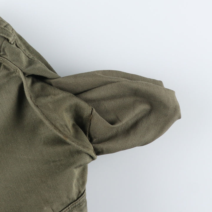 Greek Army Double Knee Military Cargo Pants, Men's Size W30 (approx.) unclear Khaki type Vintage Second Hand