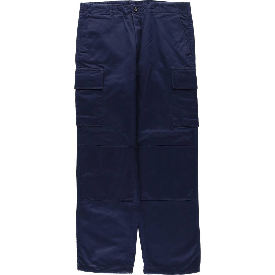 Greek Military Cargo Pants, Men's, Size W33 unclear navy blue type Vintage Second Hand