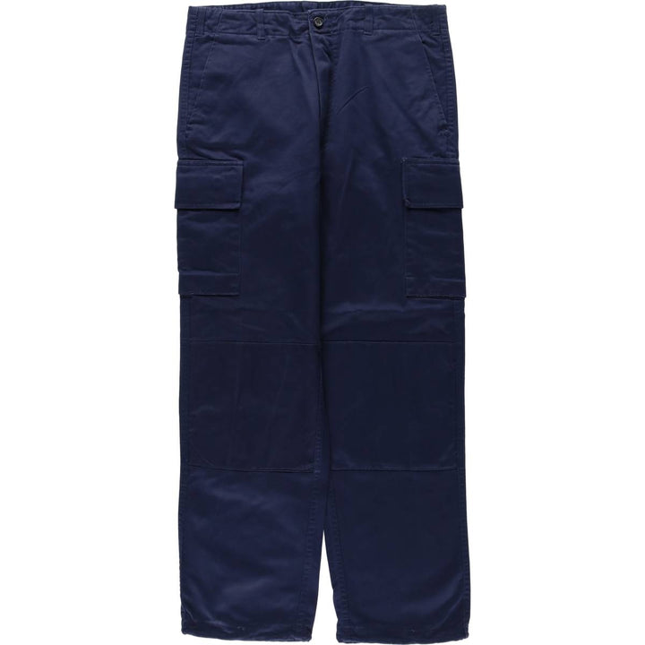 Greek Military Cargo Pants, Men's, Size W33 unclear navy blue type Vintage Second Hand