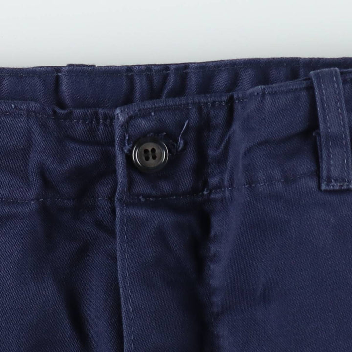 Greek Military Cargo Pants, Men's, Size W33 unclear navy blue type Vintage Second Hand