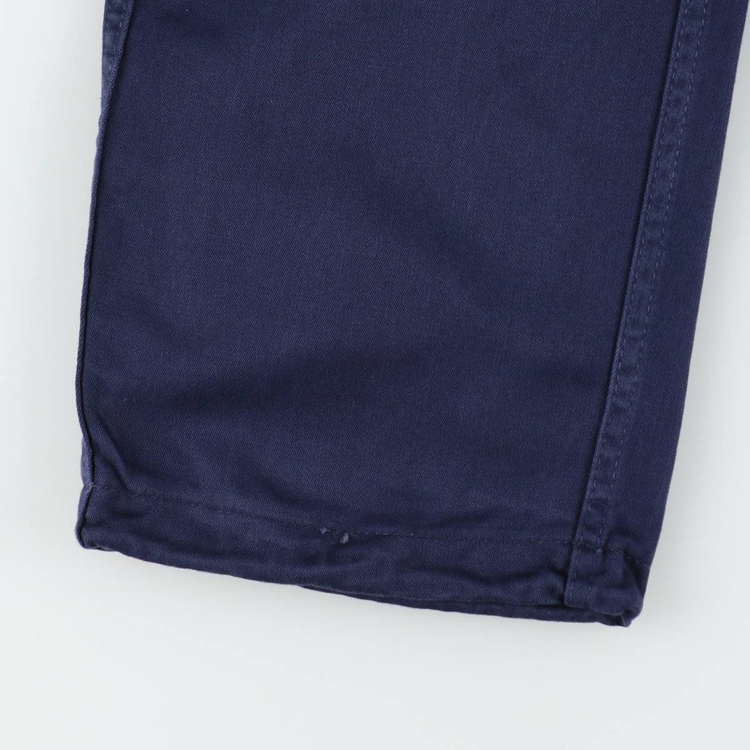 Greek Military Cargo Pants, Men's, Size W33 unclear navy blue type Vintage Second Hand
