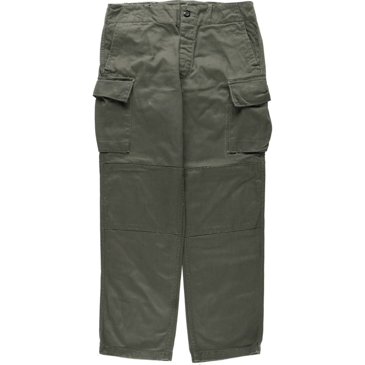 Greek Army Military Cargo Pants, Men's Size W33 (approx.), Vintage unclear Khaki type Vintage Second Hand