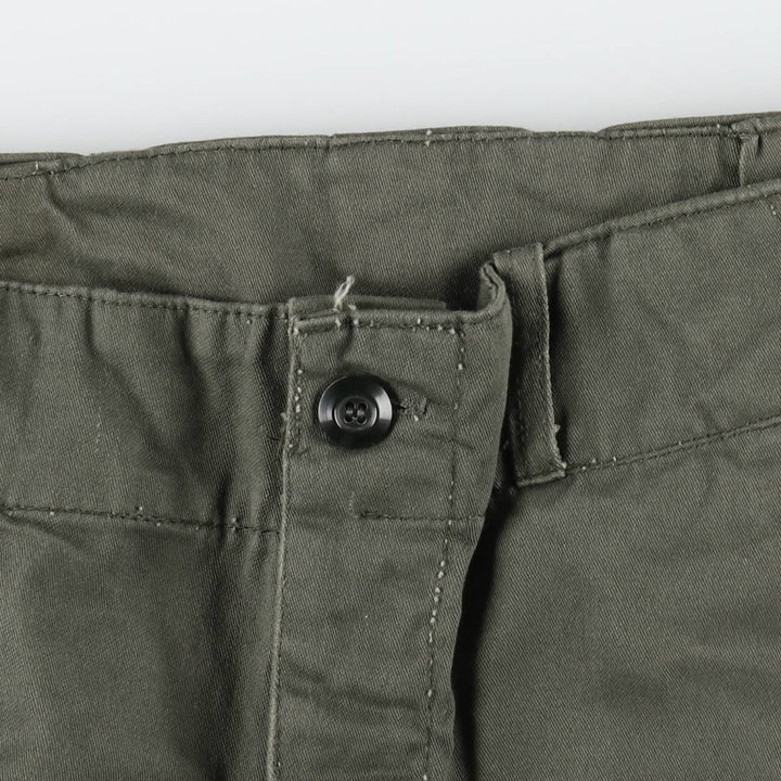 Greek Army Military Cargo Pants, Men's Size W33 (approx.), Vintage unclear Khaki type Vintage Second Hand
