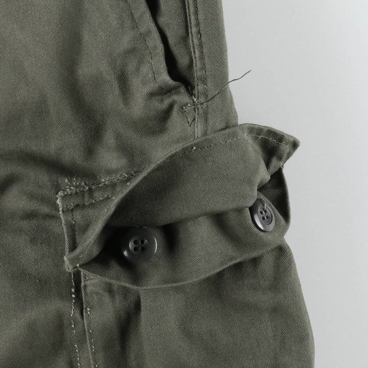 Greek Army Military Cargo Pants, Men's Size W33 (approx.), Vintage unclear Khaki type Vintage Second Hand