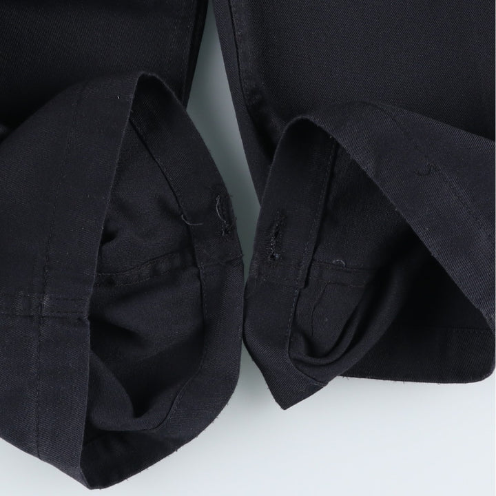 Civilian-style military cargo pants/combat pants, men's size W36 equivalent. cotton black type Vintage Second Hand