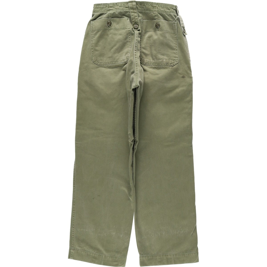 Military cargo pants, combat pants, men's size W29 equivalent. unclear Khaki type Vintage Second Hand