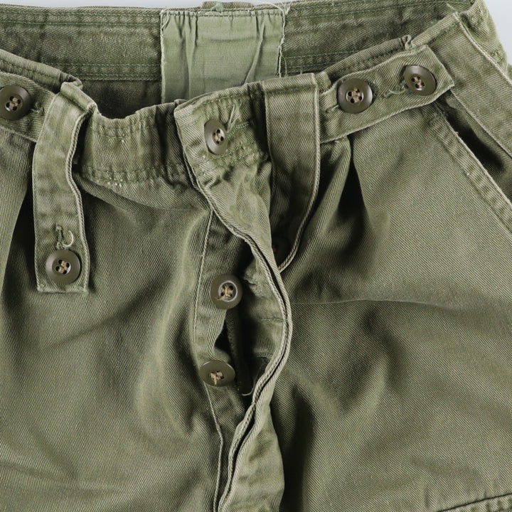 Military cargo pants, combat pants, men's size W29 equivalent. unclear Khaki type Vintage Second Hand