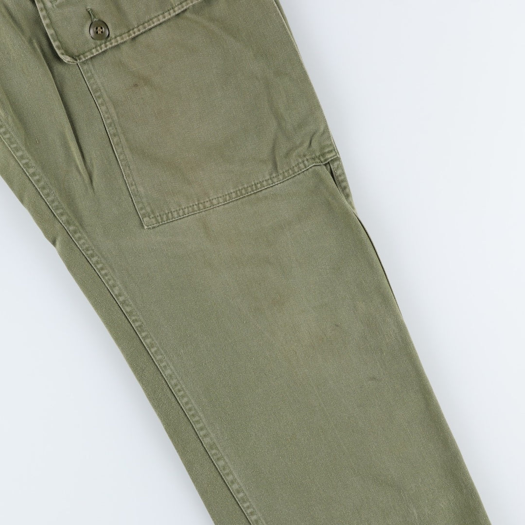 Military cargo pants, combat pants, men's size W29 equivalent. unclear Khaki type Vintage Second Hand