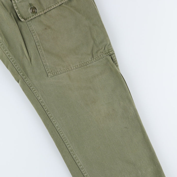 Military cargo pants, combat pants, men's size W29 equivalent. unclear Khaki type Vintage Second Hand