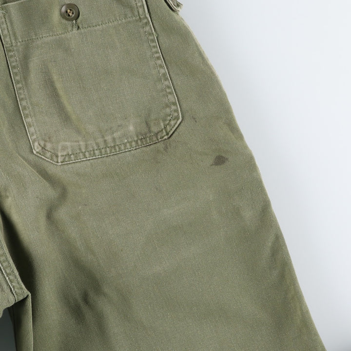 Military cargo pants, combat pants, men's size W29 equivalent. unclear Khaki type Vintage Second Hand
