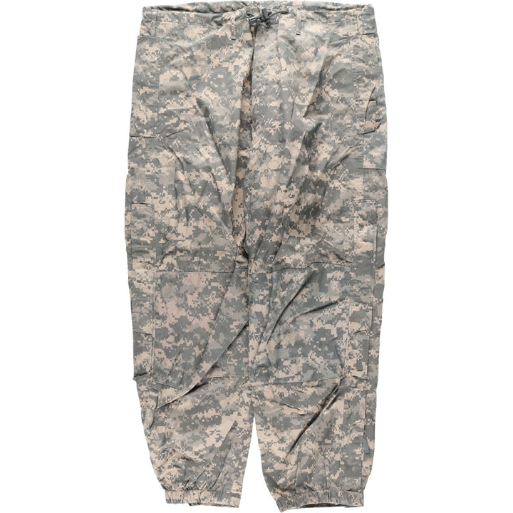 Genuine US military camouflage pattern ACU digital camo ECWCS GEN3 military overpants, made in USA, MEDIUM REGULAR (equivalent to men's M). unclear Beige type Vintage Second Hand