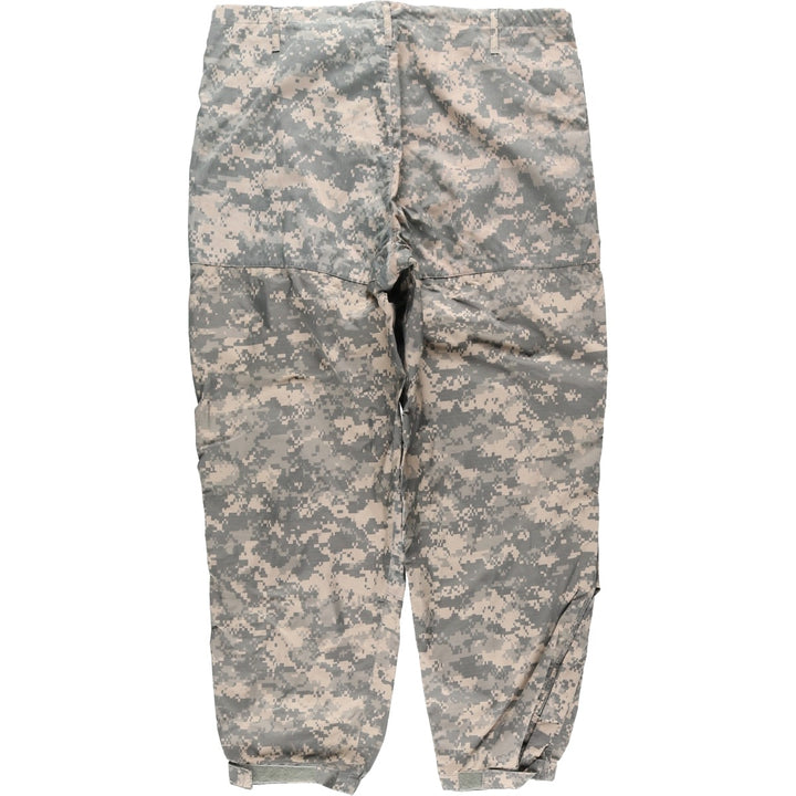 Genuine US military camouflage pattern ACU digital camo ECWCS GEN3 military overpants, made in USA, MEDIUM REGULAR (equivalent to men's M). unclear Beige type Vintage Second Hand