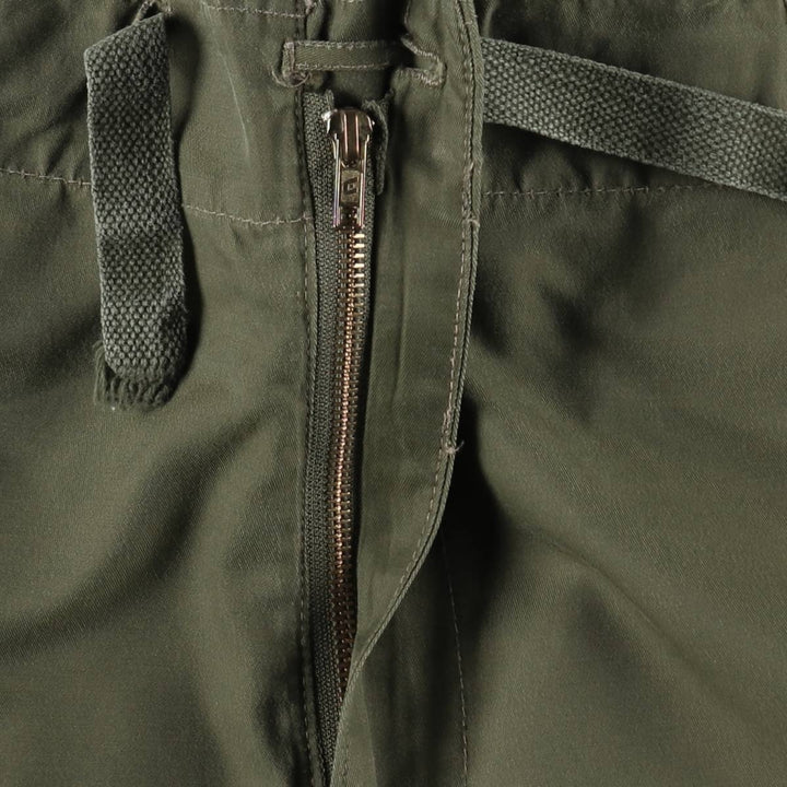 1990'S Canadian Army Military Overpants, Size 5, Regular unclear Khaki type Vintage Second Hand