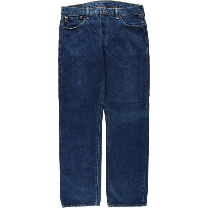 Levi's 501 straight denim pants for men, size W36 cotton blue type Vintage Second Hand
