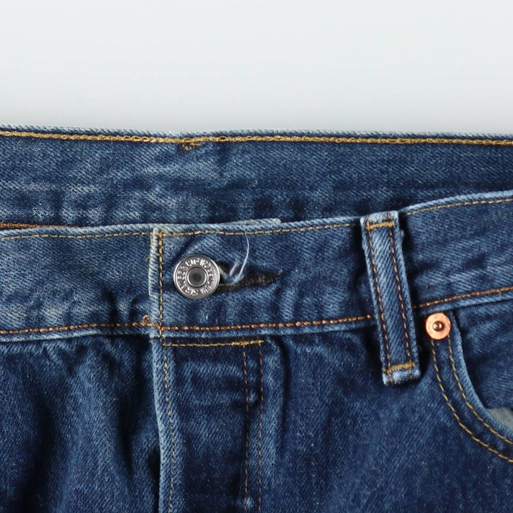 Levi's 501 straight denim pants for men, size W36 cotton blue type Vintage Second Hand