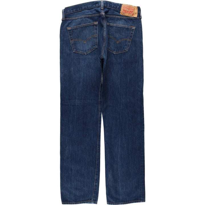 Levi's 501 straight denim pants for men, size W35 cotton blue type Vintage Second Hand