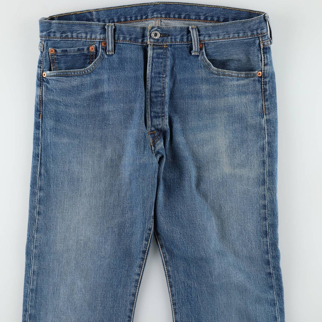 Levi's 501 straight denim pants for men, size W37 cotton blue type Vintage Second Hand
