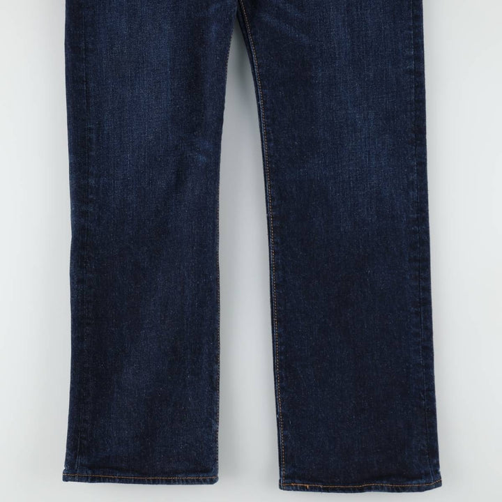 Levi's 501 straight denim pants for men, size W33 cotton navy blue type Vintage Second Hand