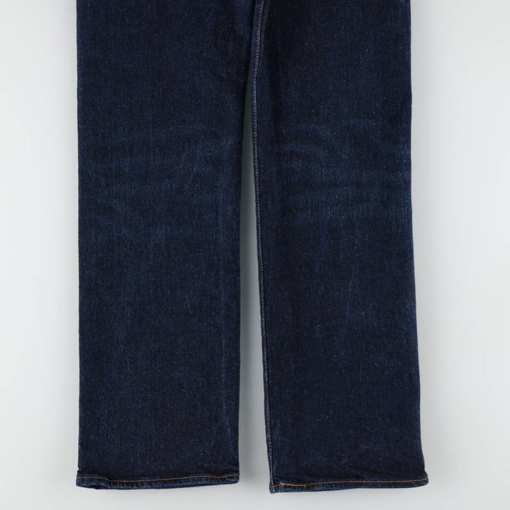 Levi's 501 straight denim pants for men, size W33 cotton navy blue type Vintage Second Hand