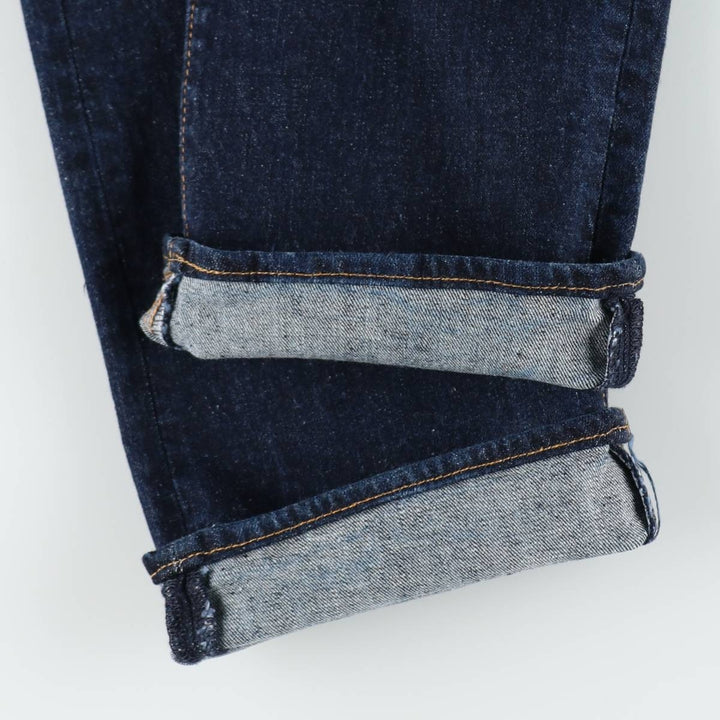 Levi's 501 straight denim pants for men, size W33 cotton navy blue type Vintage Second Hand