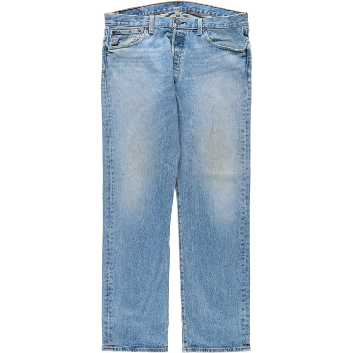 Levi's 501 straight denim pants for men, size W35 cotton blue type Vintage Second Hand