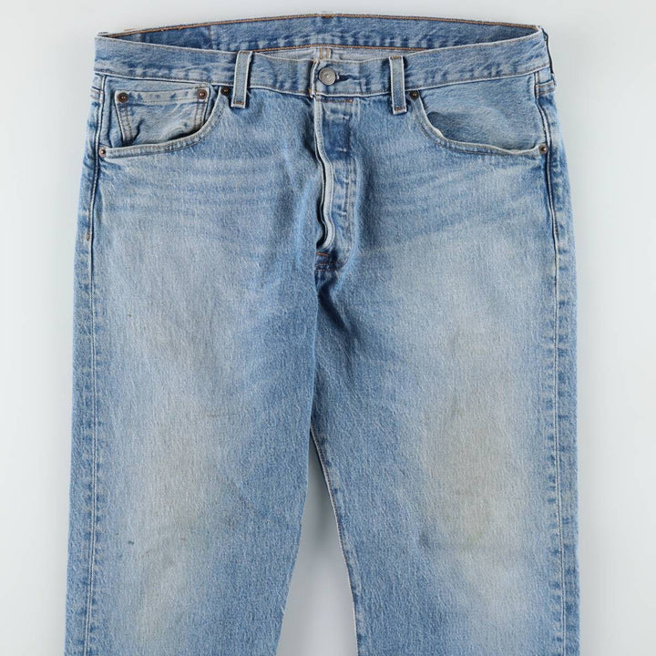 Levi's 501 straight denim pants for men, size W35 cotton blue type Vintage Second Hand