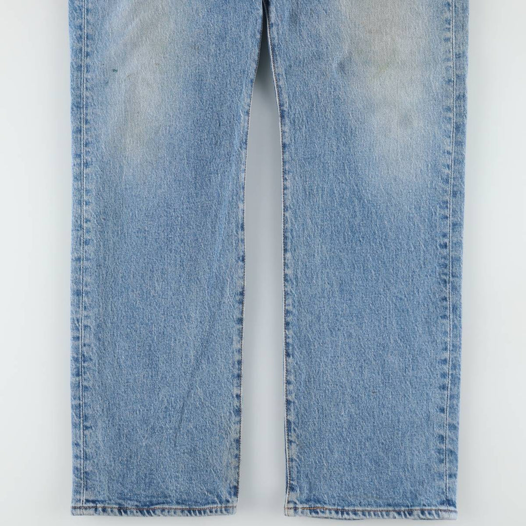Levi's 501 straight denim pants for men, size W35 cotton blue type Vintage Second Hand