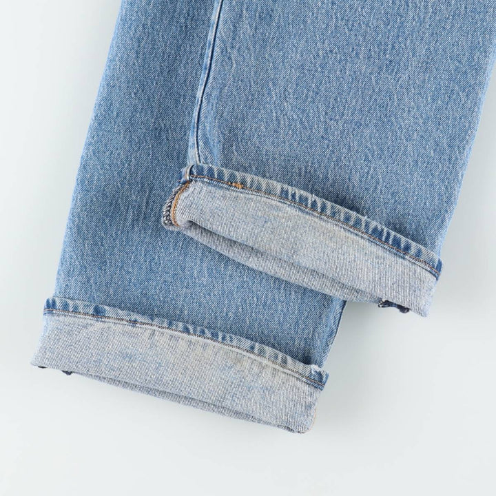 Levi's 501 straight denim pants for men, size W35 cotton blue type Vintage Second Hand