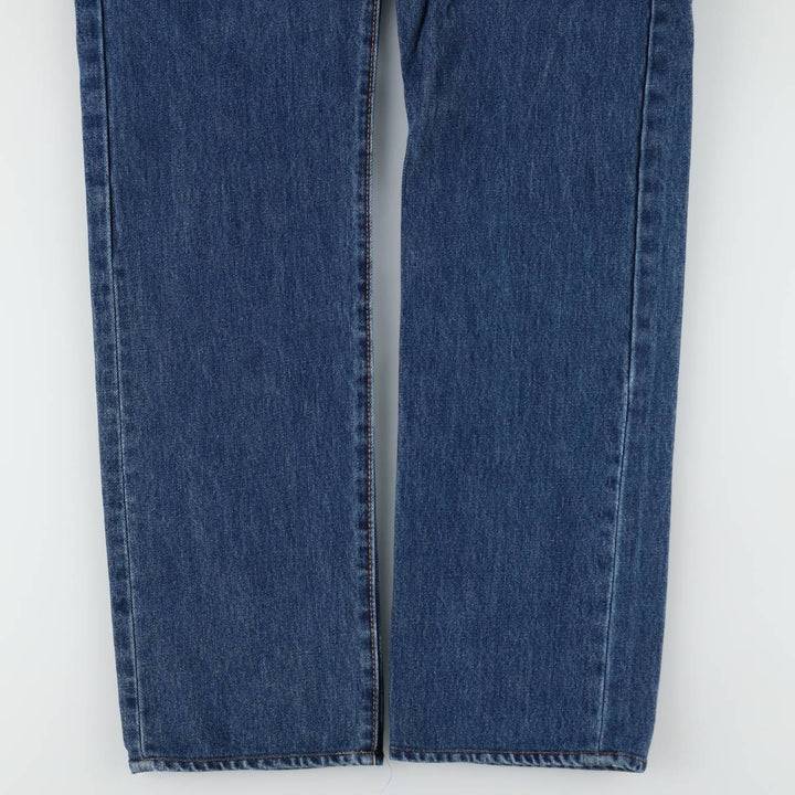 Levi's 501 straight denim pants for men, size W34 cotton blue type Vintage Second Hand