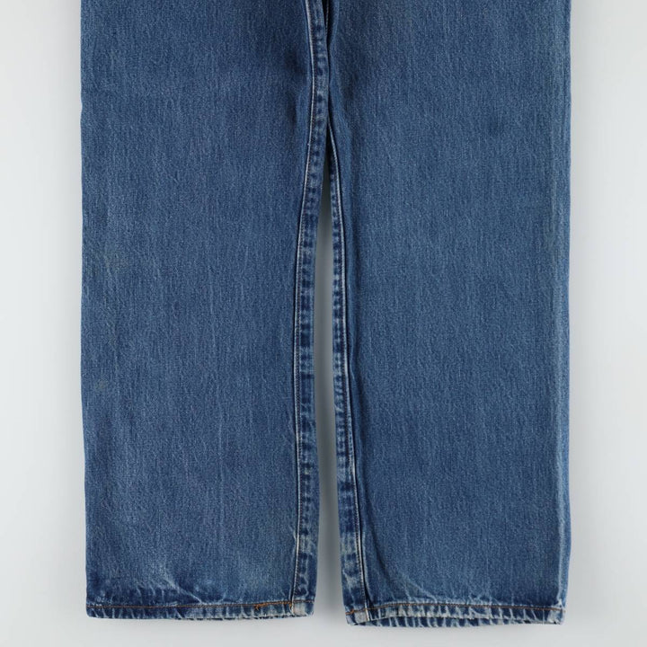 00'S Levi's 501 straight denim pants for men, size W34 cotton blue type Vintage Second Hand