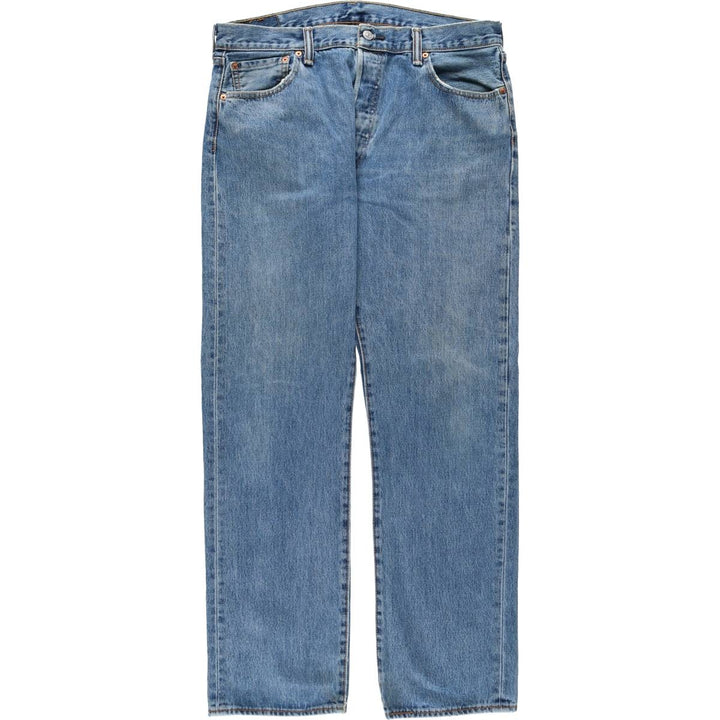 Levi's 501 straight denim pants for men, size W37 cotton blue type Vintage Second Hand
