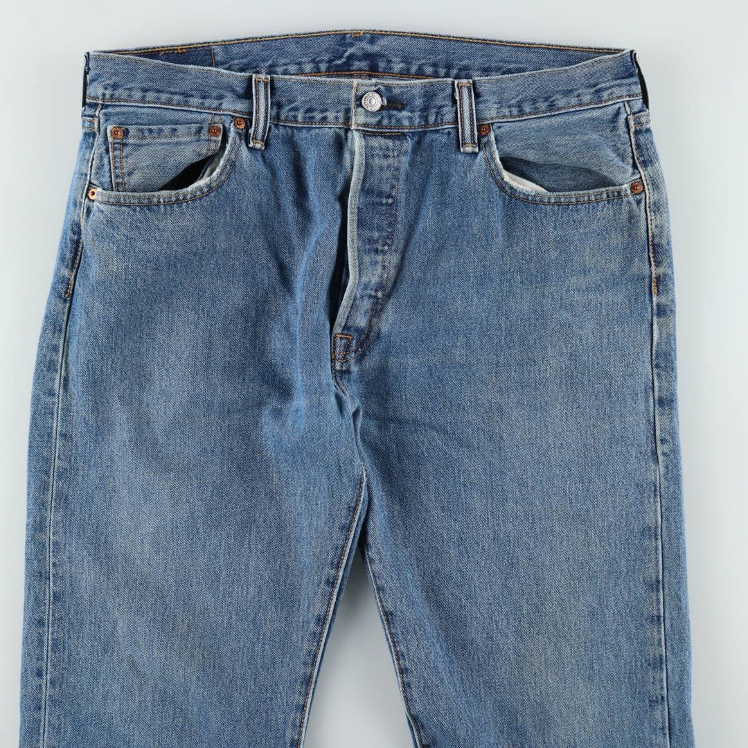 Levi's 501 straight denim pants for men, size W37 cotton blue type Vintage Second Hand