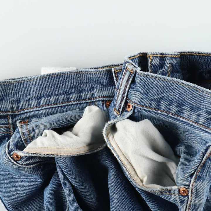 Levi's 501 straight denim pants for men, size W37 cotton blue type Vintage Second Hand