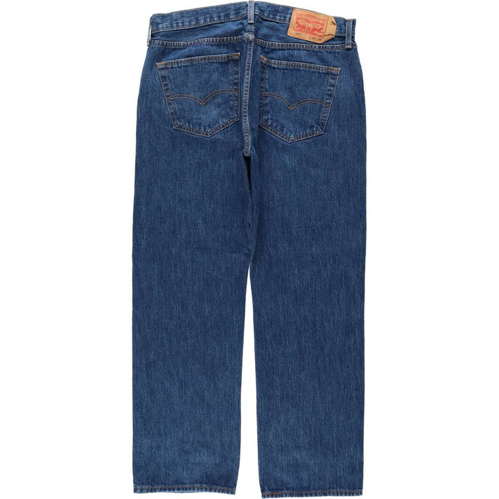 Levi's 501 straight denim pants for men, size W36 cotton blue type Vintage Second Hand